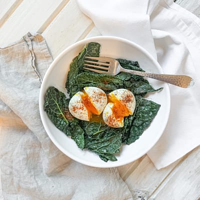 Green Kale & Eggs