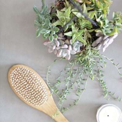 Dry Skin Brushing for Glowing Skin