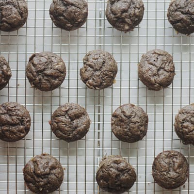 Buckwheat Banana Bread Muffins