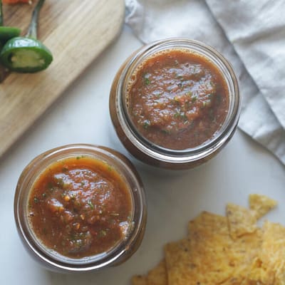 The Best Homemade Hot Salsa