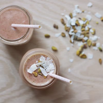 Hormone Balancing Strawberry Smoothie