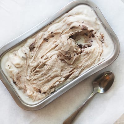 Dairy-Free Fudge Swirl Ice Cream