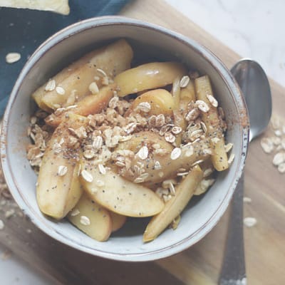 Breakfast Apple Crumble