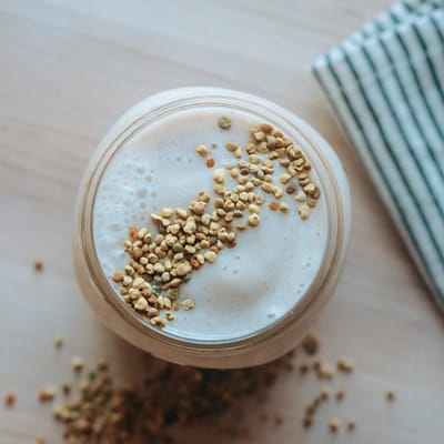 Immune Boosting Peaches & Cream Smoothie