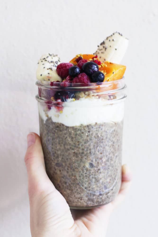 Banana Nut Chia Pudding